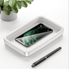 Cargador inalámbrico con caja esterilizadora Cargador inalámbrico 3 en 1 Cargador inalámbrico para relojes Airpods y teléfonos Soporte de cargador inalámbrico