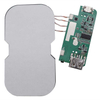 Módulo de bobina doble estándar de 10 W para bobinas de carga inalámbricas montadas en vehículos, módulo de carga inalámbrica, placa base de cargador inalámbrico, placa de circuito de cargador inalámbrico, módulo de bobina transmisora
