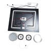 Panel de carga inalámbrico de mesa de noche multifuncional para hogar inteligente, estación de carga inalámbrica, mesa de carga inalámbrica Adecuado para teléfonos móviles, relojes, auriculares Bluetooth