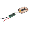 Módulo receptor de bobina de carga inalámbrica Qi magnético USB, circuito PCB para reloj electrónico, auriculares, carga inalámbrica, 5W, 5V, 1A