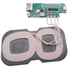 Módulo de bobina doble estándar de 10 W para bobinas de carga inalámbricas montadas en vehículos, módulo de carga inalámbrica, placa base de cargador inalámbrico, placa de circuito de cargador inalámbrico, módulo de bobina transmisora