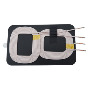 Módulo de doble bobina, carga rápida del cargador inalámbrico para automóvil, plataforma de carga inalámbrica, soporte de carga inalámbrico, bobinas de carga inalámbricas adecuadas para carga inalámbrica del automóvil