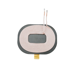 Bobina de cargador inalámbrico-37,3*18,5 0,19*2C*14Tc, módulo de carga inalámbrico, placa base del cargador inalámbrico, cargador de teléfono móvil inalámbrico, plataforma de carga inalámbrica
