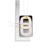 Bobina Qi de carga inalámbrica Placa de ferrita magnética Hoja protectora Mn-Zn para soporte/cargador de teléfono celular, bobinas de carga inalámbrica, módulo de carga inalámbrica, carga inalámbrica, plataforma de carga inalámbrica