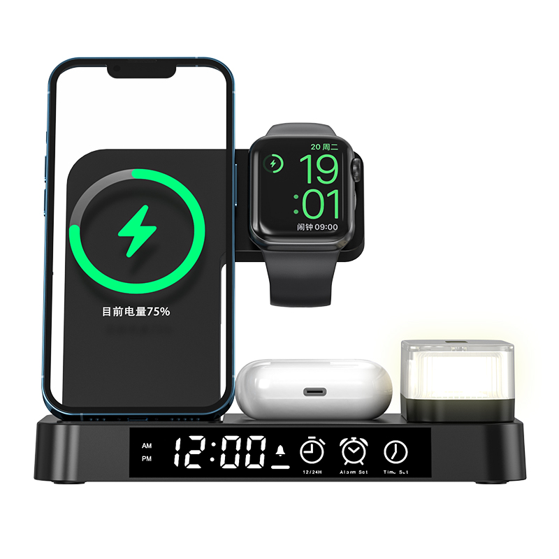 Cargador inalámbrico compatible con iPhone