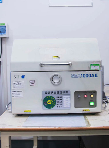 Analizador de rayos X - PRUEBA ROHS, prueba HF