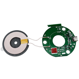 Módulo de bobina única de 25 W para hogar inteligente, bobinas de carga inalámbrica, módulo de carga inalámbrica, placa base del cargador inalámbrico, placa de circuito del cargador inalámbrico, módulo de bobina transmisora